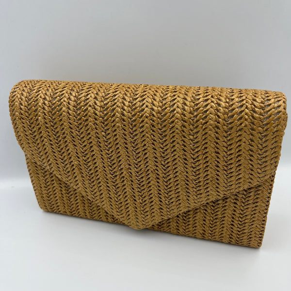 Raffia Clutch Bag