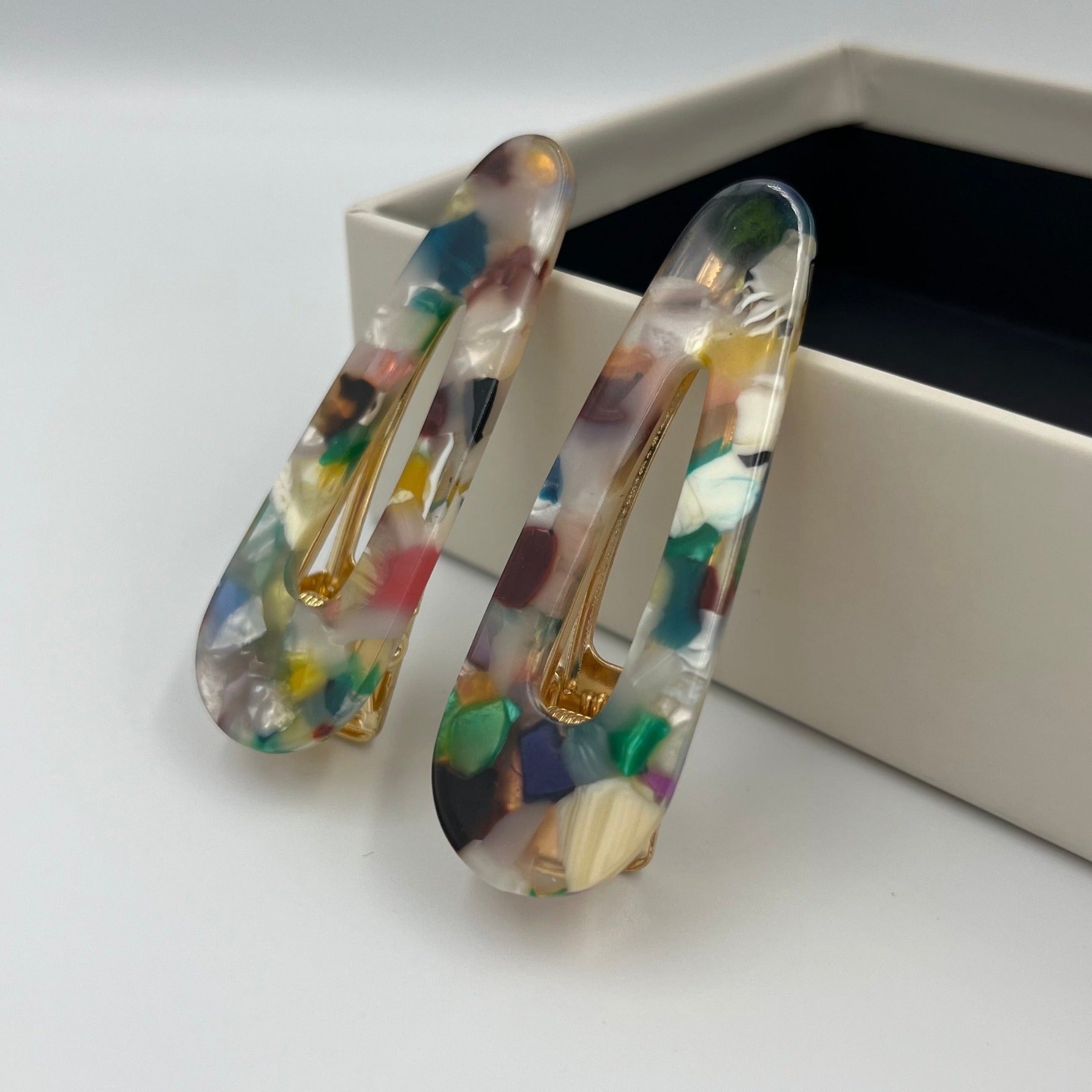 Rainbow Hair Clips