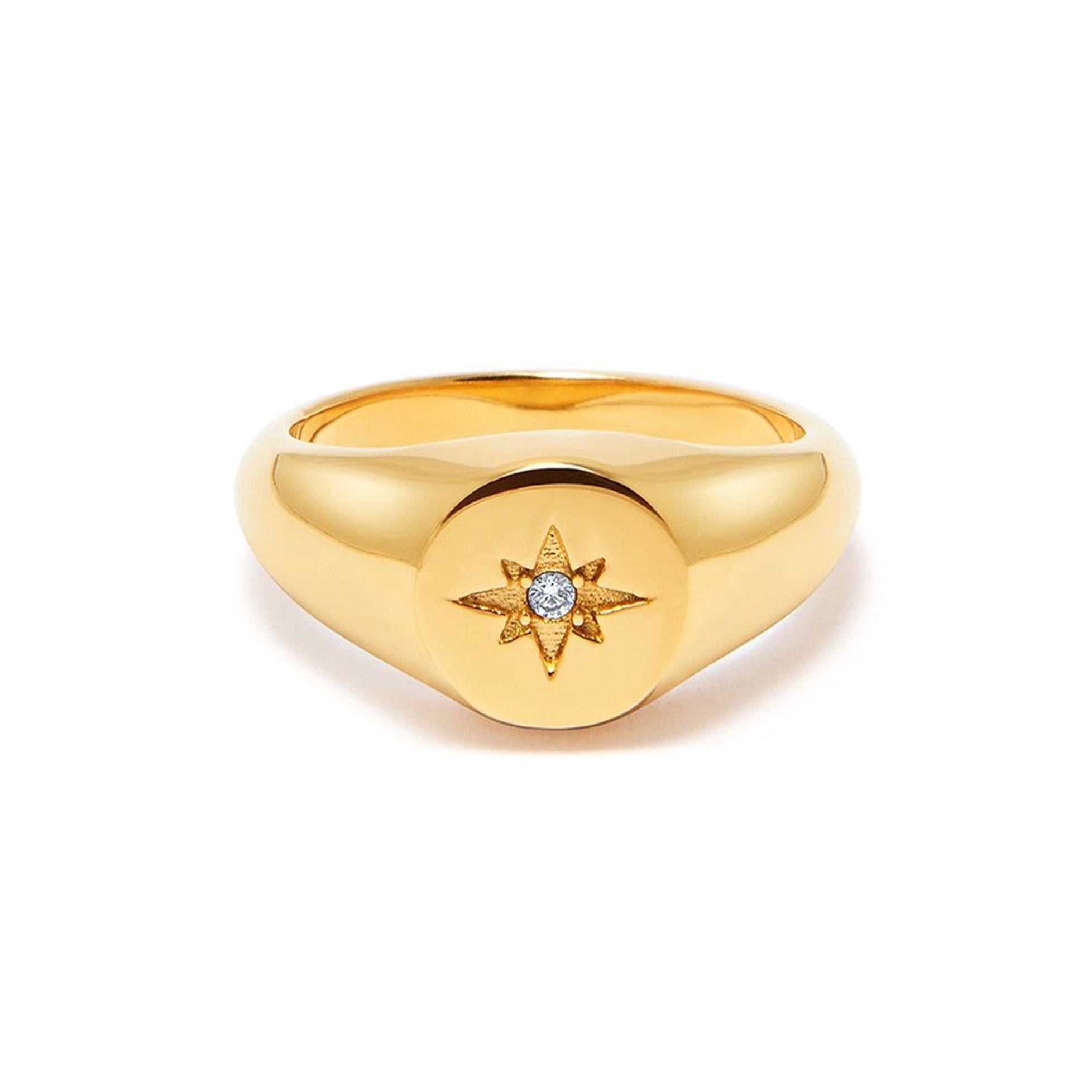 Golden Star Ring