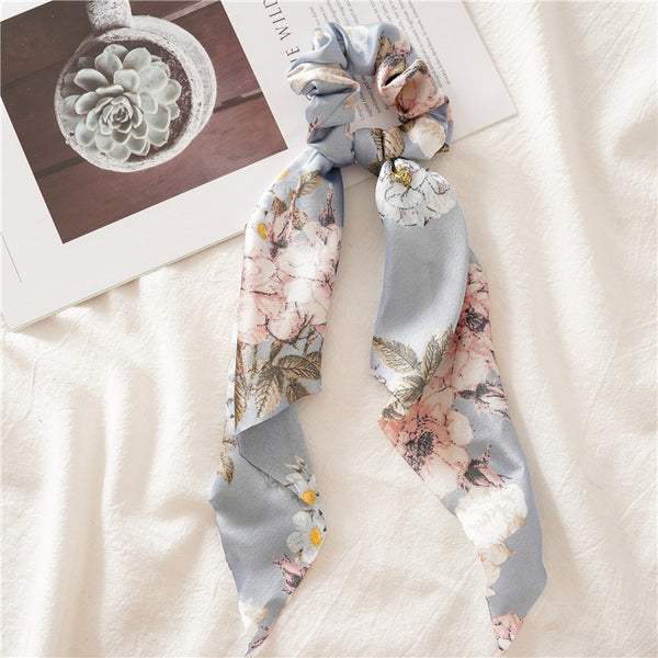 Flowery Scrunchies