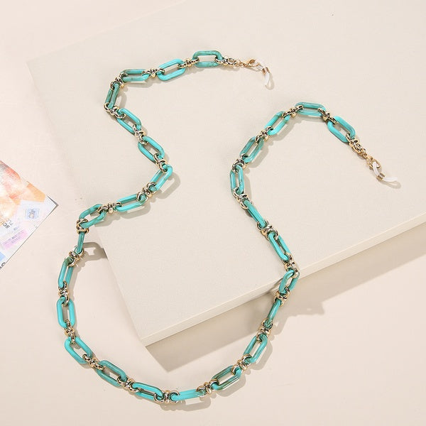 Luxe Turquoise Eyewear Chain