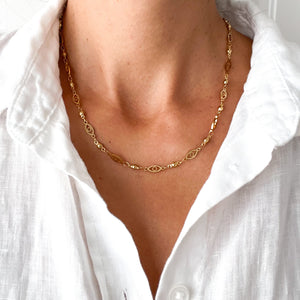 Golden Eye Necklace