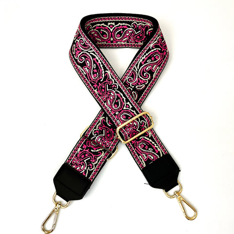 Boho Fuksia Bag Strap