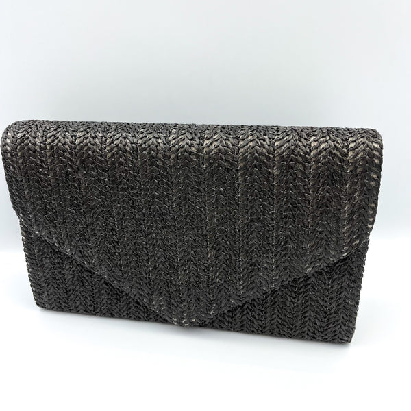 Raffia Clutch Bag