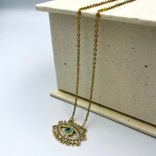 Blue Eye Necklace