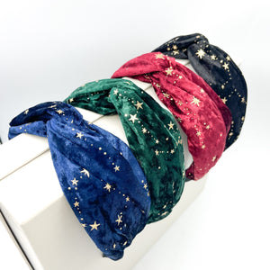 Starry Velvet Headband